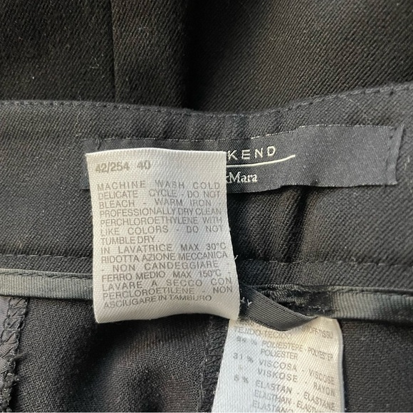Weekend MaxMara black dress pants 30524 - Picture 9 of 9